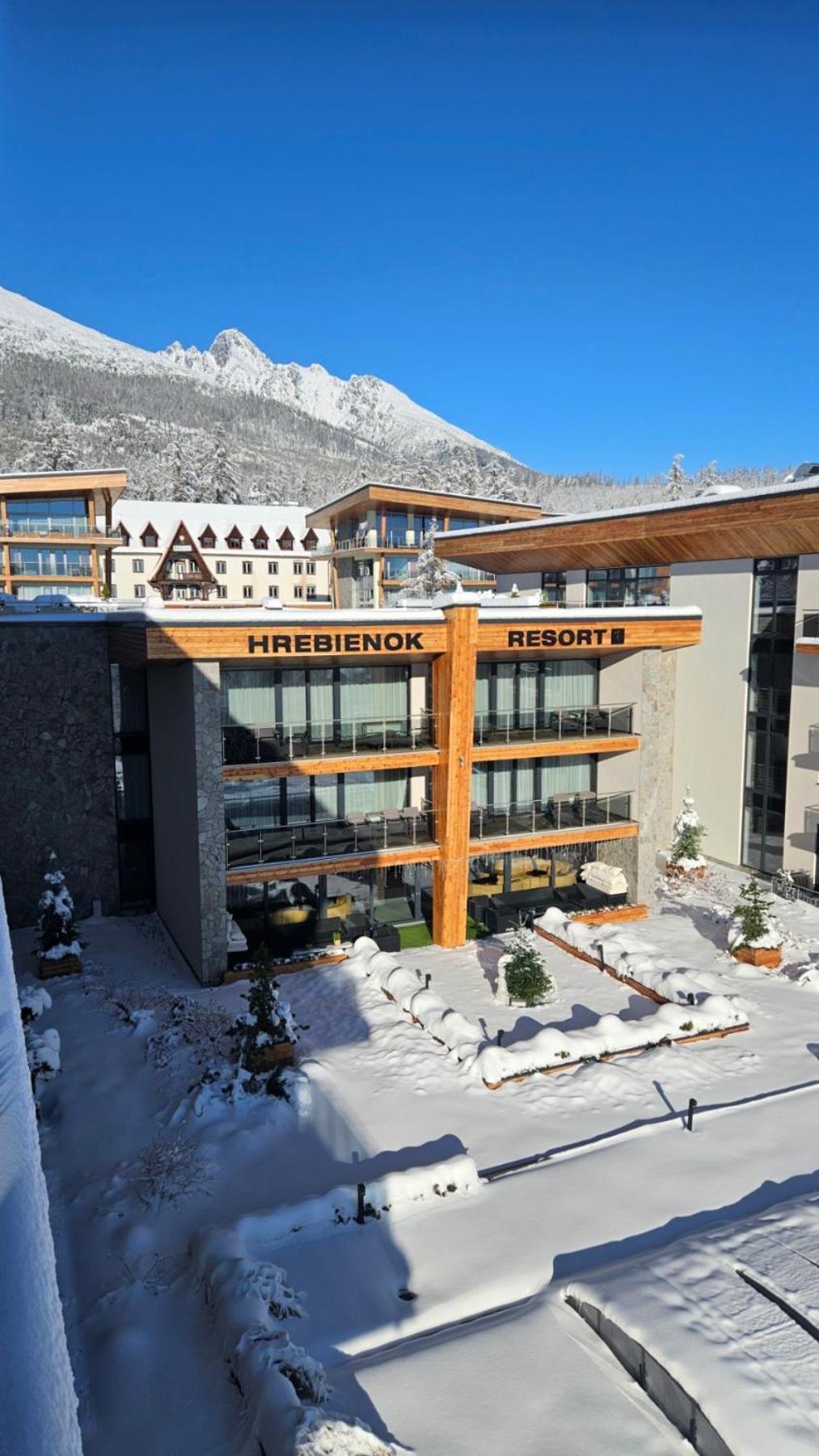 Apartmanovy Hotel Hrebienok Resort Vysoke Tatry Exterior photo